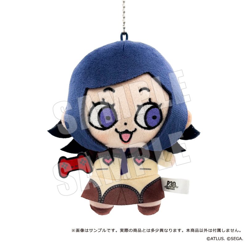 P30th 主人公×ぶくぶ ぬいぐるみマスコット 03 P2罰 ("Persona" Series P30th Protagonist x Bkub Plush Mascot 03 P2 Eternal Punishment)