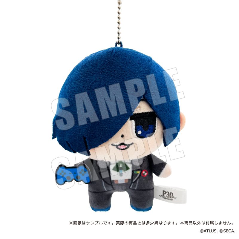 P30th 主人公×ぶくぶ ぬいぐるみマスコット 04 P3 ("Persona" Series P30th Protagonist x Bkub Plush Mascot 04 P3)