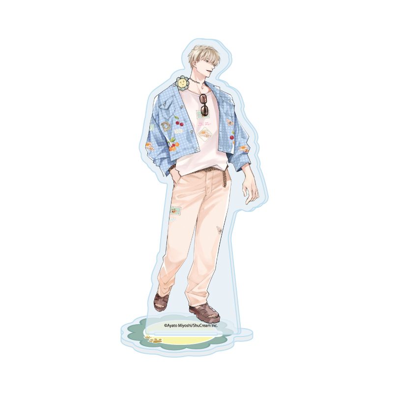つながるアクリルスタンド 愛しのアンダードッグ 01 忍(描き下ろしイラスト) (Tsunagaru Acrylic Stand "My Dear Underdog" 01 Shinobu (Original Illustration))