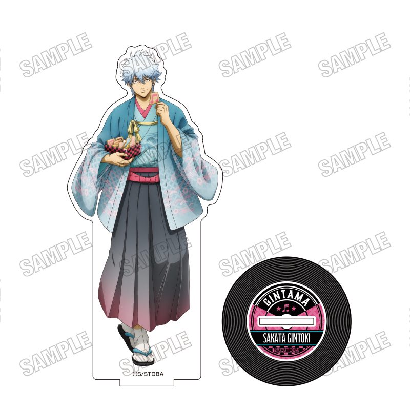 銀魂 BIGアクリルスタンド MUSIC Ver. 1 坂田銀時 ("Gintama" Big Acrylic Stand Music Ver. 1 Sakata Gintoki)