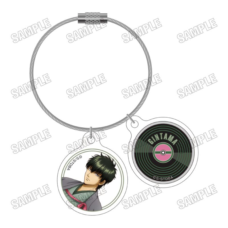 銀魂 ワイヤーアクリルキーホルダー MUSIC Ver. 2 土方十四郎 ("Gintama" Wire Acrylic Key Chain Music Ver. 2 Hijikata Toushirou)