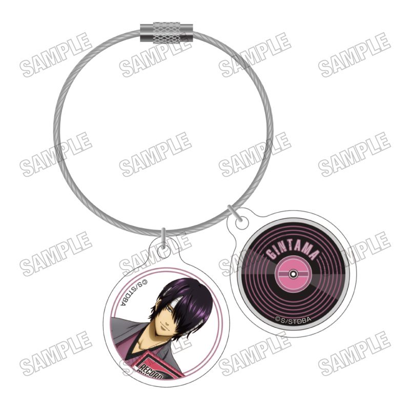 銀魂 ワイヤーアクリルキーホルダー MUSIC Ver. 5 高杉晋助 ("Gintama" Wire Acrylic Key Chain Music Ver. 5 Takasugi Shinsuke)