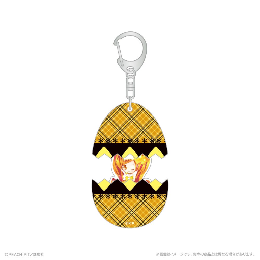 しゅごキャラ! しゅごキャラ誕生!キーホルダー ダイヤ 花なり花やしき ("Shugo Chara!" Birth of Shugo Chara! Key Chain Dia Hananari Hanayashiki)