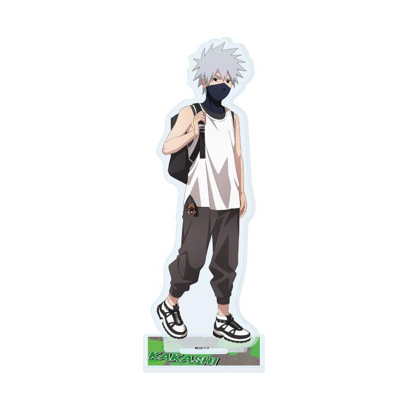 アクリルスタンド NARUTO-ナルト- 疾風伝 75 はたけカカシ ストリートファッションVer.(描き下ろしイラスト) (Acrylic Stand "NARUTO -Shippuden-" 75 Hatake Kakashi Street Fashion Ver. (Original Illustration))