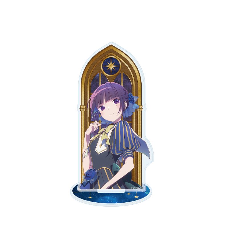 アクリルスタンド ららマジ 01 浅野葉月 星空ドレスVer.(描き下ろしイラスト) (Acrylic Stand "Rara Magi" 01 Asano Hazuki Starry Sky Dress Ver. (Original Illustration))