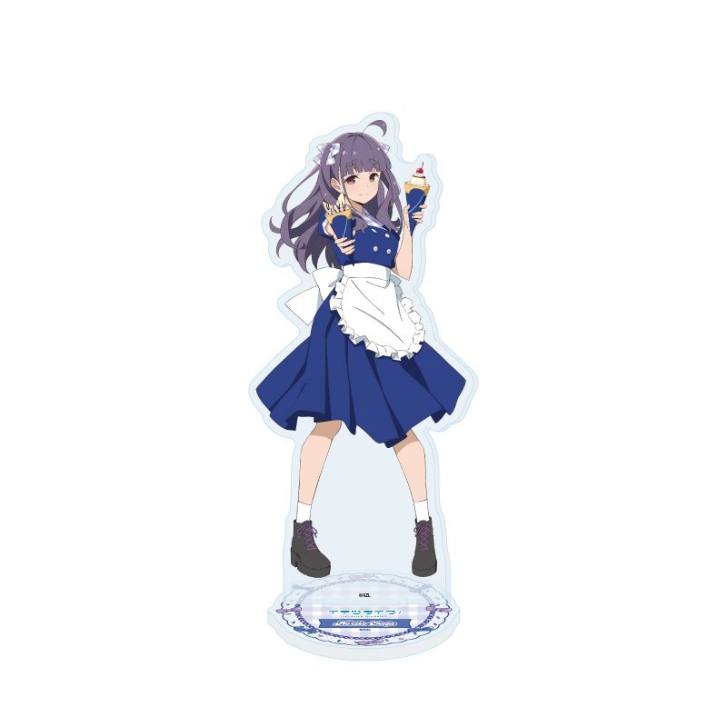 アクリルスタンド イキヅライブ! LOVELIVE! BLUEBIRD 06 クレープVer. 調布のりこ(描き下ろしイラスト) (Acrylic Stand "IKIZULIVE! LOVELIVE! BLUEBIRD" 06 Crepe Ver. Chofu Noriko (Original Illustration))