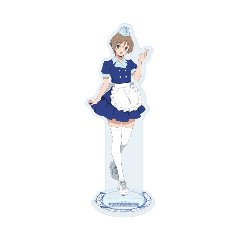 アクリルスタンド イキヅライブ! LOVELIVE! BLUEBIRD 07 クレープVer. 春宮ゆくり(描き下ろしイラスト) (Acrylic Stand "IKIZULIVE! LOVELIVE! BLUEBIRD" 07 Crepe Ver. Harumiya Yukuri (Original Illustration))