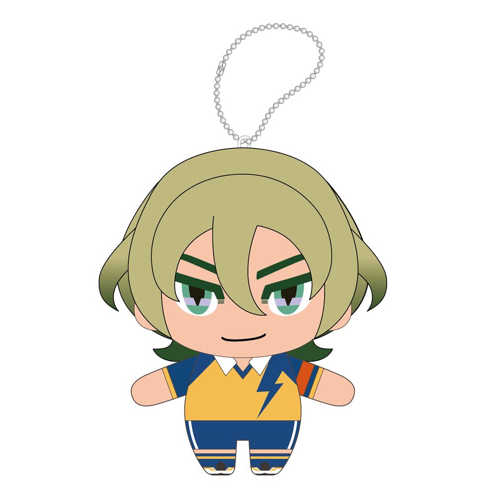 イナズマイレブン 英雄たちのヴィクトリーロード ぬいぐるみキーホルダー 月影蓮 ("Inazuma Eleven: Victory Road" Plush Key Chain Tsukikage Ren)