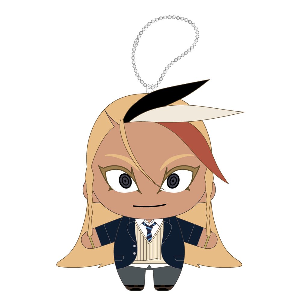 イナズマイレブン 英雄たちのヴィクトリーロード ぬいぐるみキーホルダー 柳生駿河 ("Inazuma Eleven: Victory Road" Plush Key Chain Yagyu Suruga)