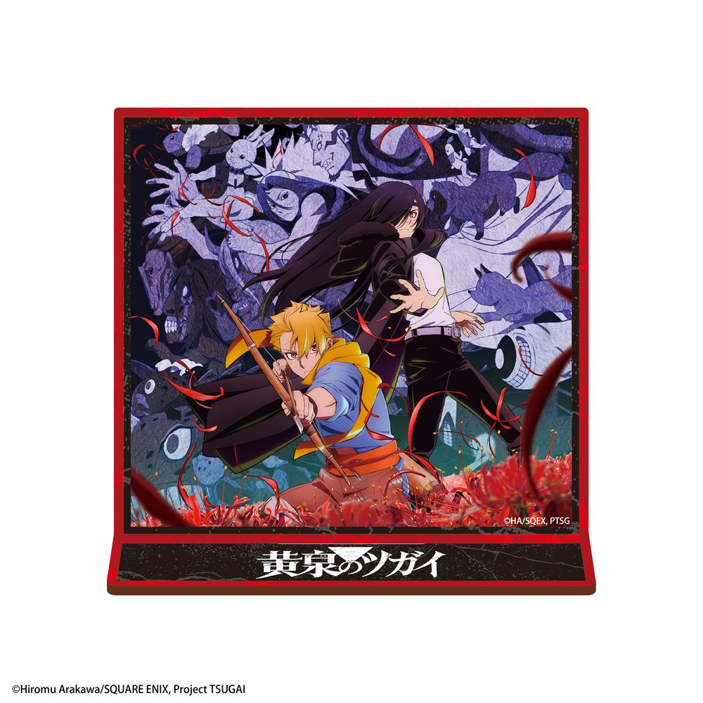 黄泉のツガイ 木製キャラスタンド キービジュアル ("Daemons of the Shadow Realm" Wooden Chara Stand Key Visual)