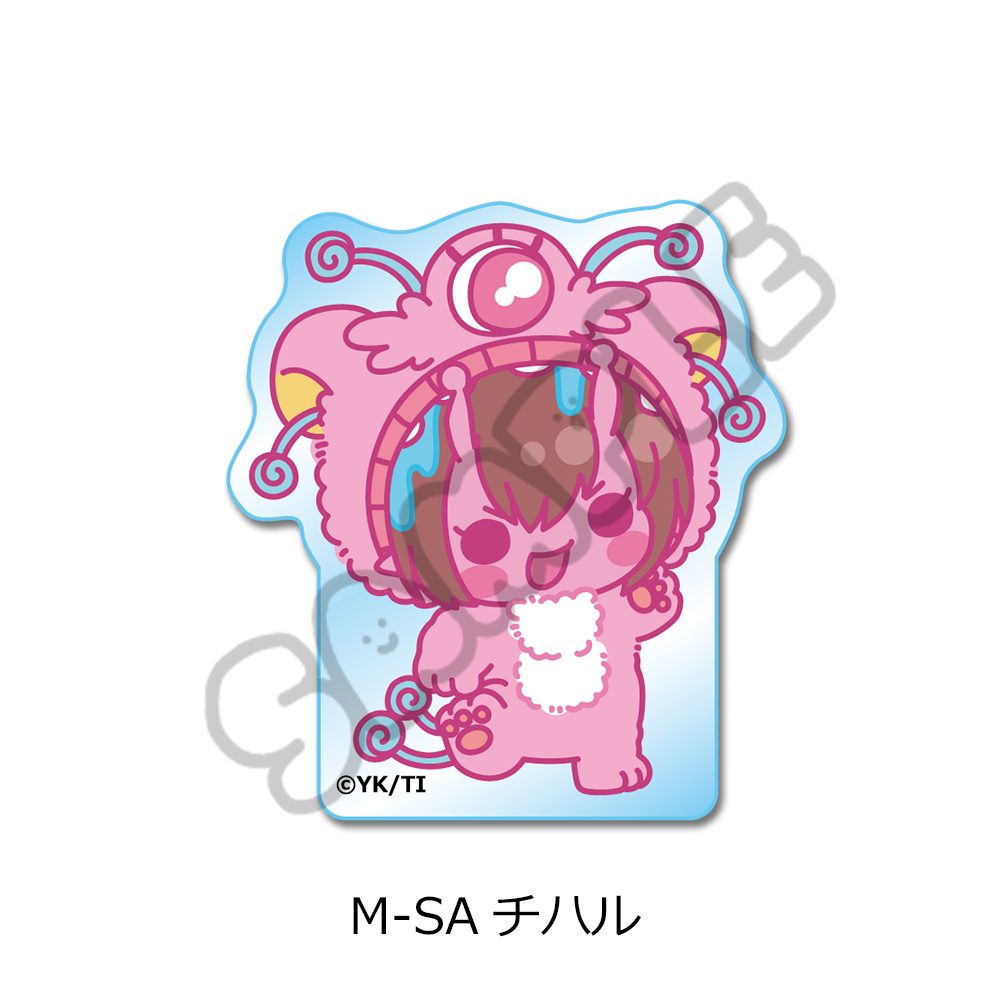 銀河特急 ミルキー☆サブウェイ アクリルミニブロック(mochocho第2弾) M-SA チハル ("MILKY SUBWAY THE GALACTIC LIMITED EXPRESS" Acrylic Mini Block (mochocho Vol. 2) M-SA Chiharu)