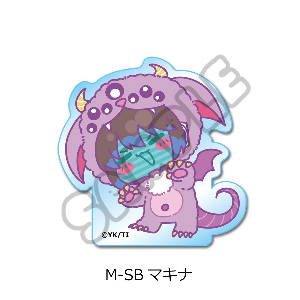 銀河特急 ミルキー☆サブウェイ アクリルミニブロック(mochocho第2弾) M-SB マキナ ("MILKY SUBWAY THE GALACTIC LIMITED EXPRESS" Acrylic Mini Block (mochocho Vol. 2) M-SB Makina)