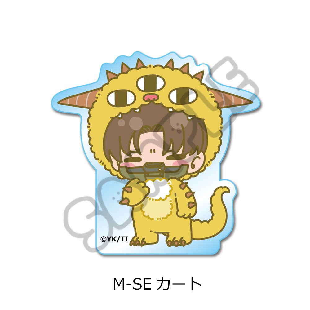銀河特急 ミルキー☆サブウェイ アクリルミニブロック(mochocho第2弾) M-SE カート ("MILKY SUBWAY THE GALACTIC LIMITED EXPRESS" Acrylic Mini Block (mochocho Vol. 2) M-SE Kurt)