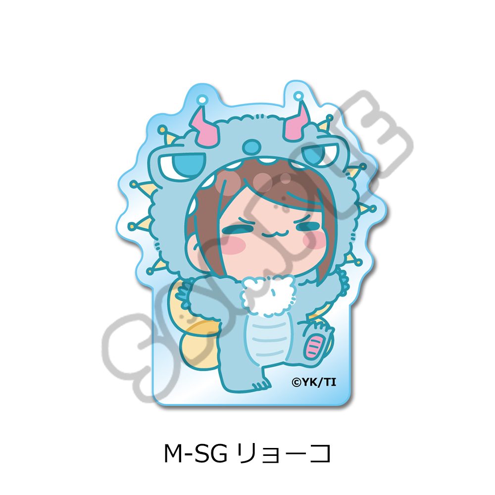 銀河特急 ミルキー☆サブウェイ アクリルミニブロック(mochocho第2弾) M-SG リョーコ ("MILKY SUBWAY THE GALACTIC LIMITED EXPRESS" Acrylic Mini Block (mochocho Vol. 2) M-SG Ryoko)