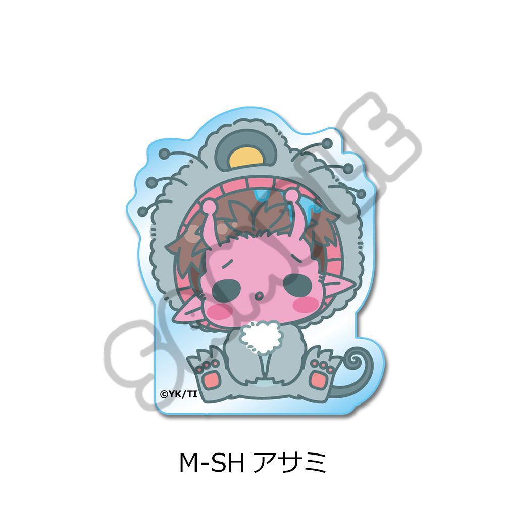 銀河特急 ミルキー☆サブウェイ アクリルミニブロック(mochocho第2弾) M-SH アサミ ("MILKY SUBWAY THE GALACTIC LIMITED EXPRESS" Acrylic Mini Block (mochocho Vol. 2) M-SH Asami)