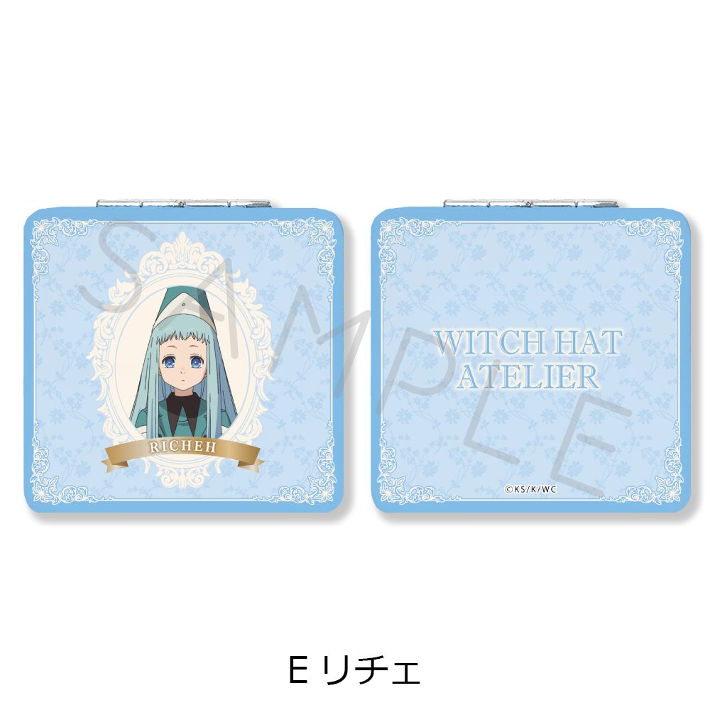 とんがり帽子のアトリエ コンパクトミラー(スクエア) E リチェ ("Witch Hat Atelier" Compact Mirror (Square) E Richeh)