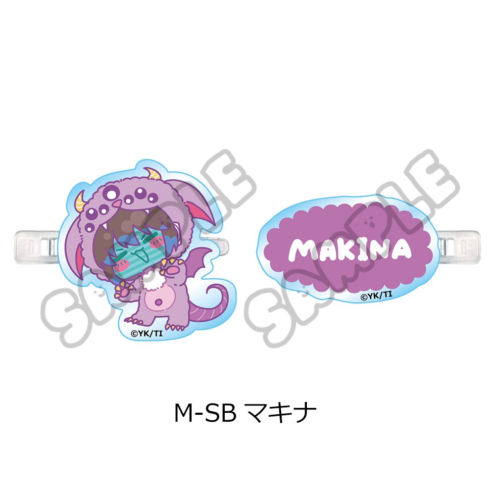 銀河特急 ミルキー☆サブウェイ 前髪クリップ(mochocho第2弾) M-SB マキナ ("MILKY SUBWAY THE GALACTIC LIMITED EXPRESS" Bangs Clip (mochocho Vol. 2) M-SB Makina)