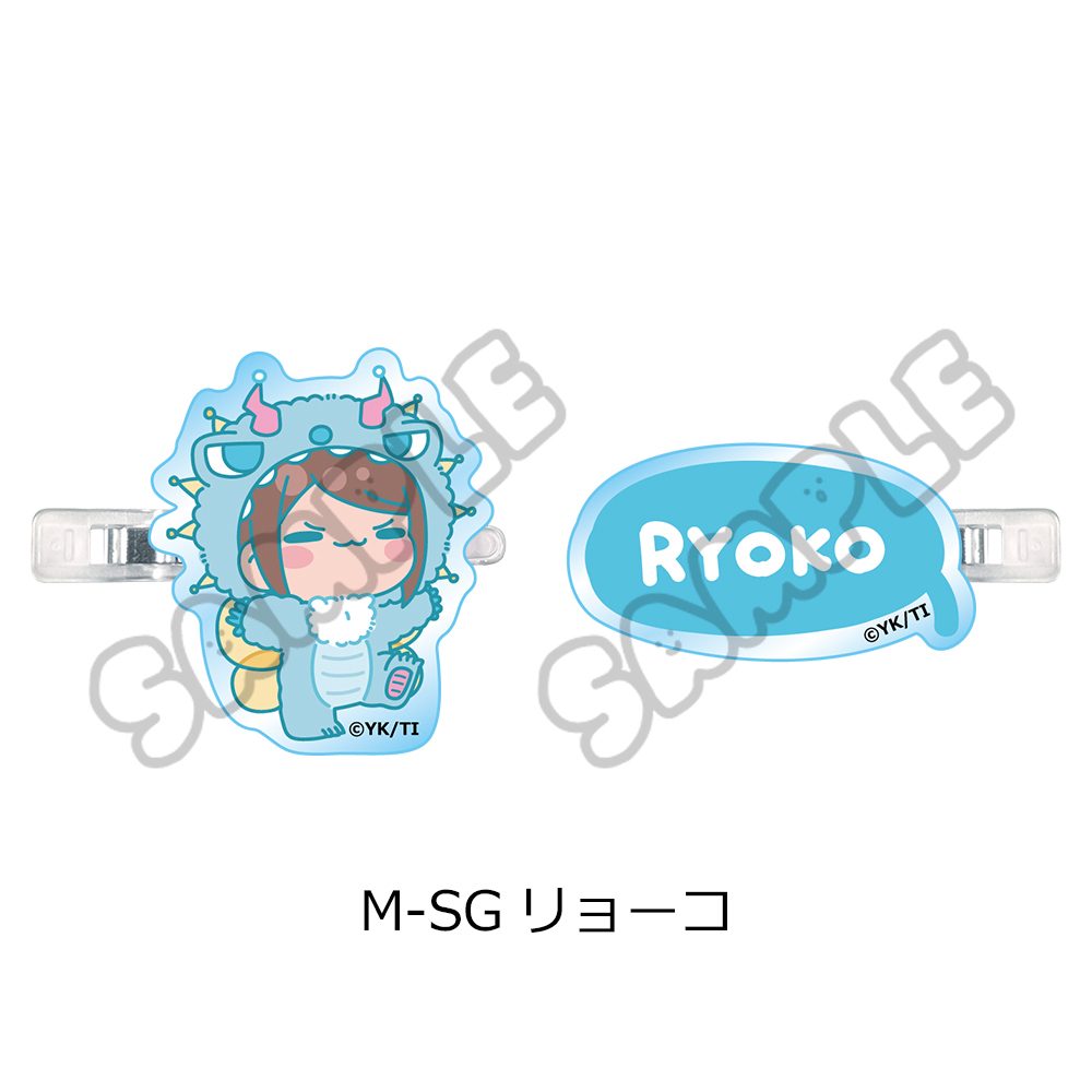銀河特急 ミルキー☆サブウェイ 前髪クリップ(mochocho第2弾) M-SG リョーコ ("MILKY SUBWAY THE GALACTIC LIMITED EXPRESS" Bangs Clip (mochocho Vol. 2) M-SG Ryoko)