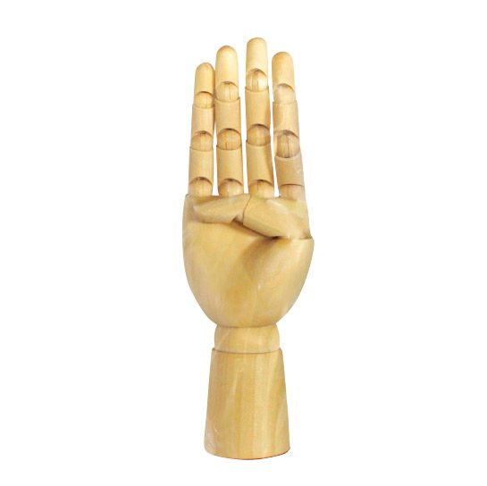 COAT-PD09 コアデ製 モデルハンド・右手(17.5cm) (Model Doll Hand Right Hand (17.5cm))