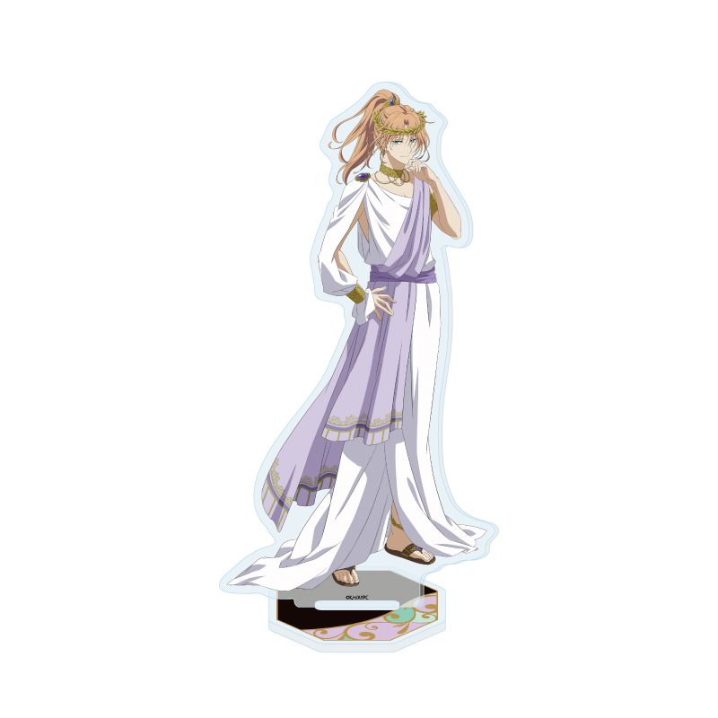 アクリルスタンド 暁のヨナ 50 スウォン ギリシャ風衣装Ver.(描き下ろしイラスト) (Acrylic Stand "Yona of the Dawn" 50 Soo-won Greece Style Costume Ver. (Original Illustration))