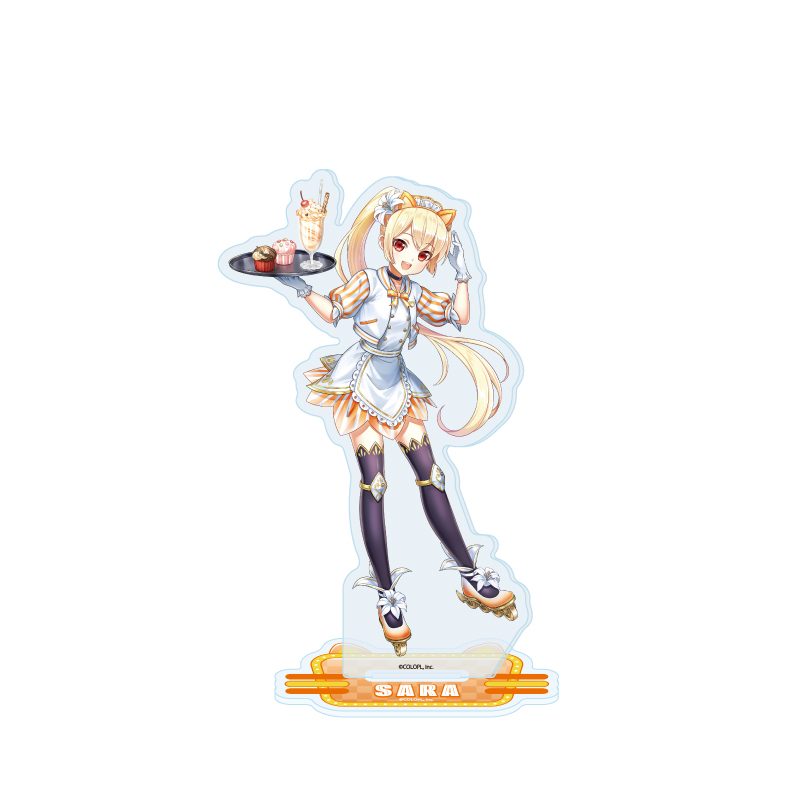 アクリルスタンド 白猫プロジェクト 53 セーラ ダイナーVer.(描き下ろしイラスト) (Acrylic Stand "White Cat Project" 53 Sara Diner Ver. (Original Illustration))