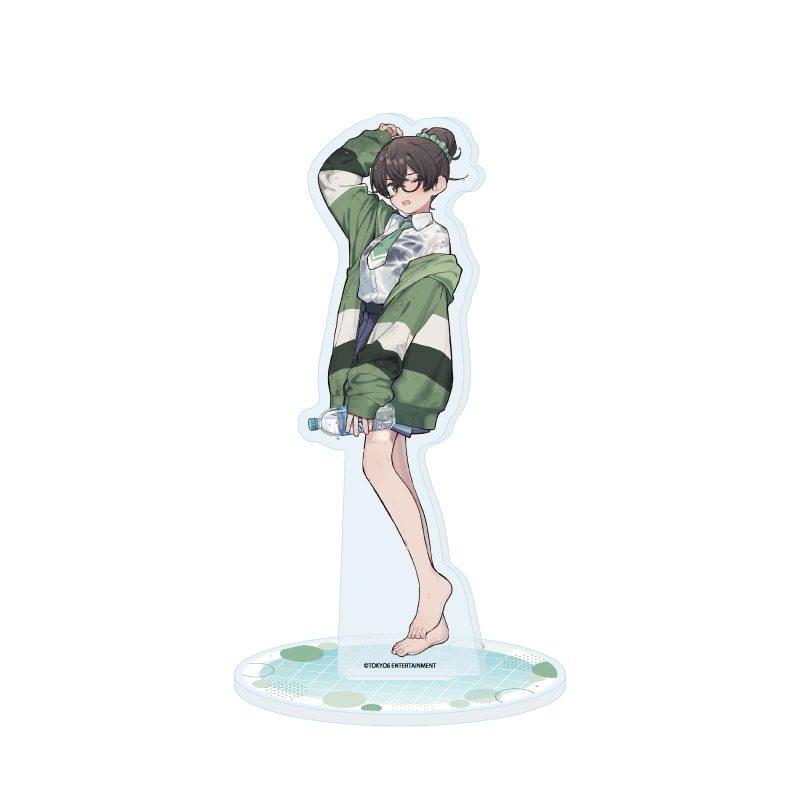 アクリルスタンド 足立レイ×重音テト×TOKYO6キャラクターズ 05 花隈千冬(描き下ろしイラスト) (Acrylic Stand Adachi Rei x Kasane Teto x TOKYO6 Characters 05 Hanakuma Chifuyu (Original Illustration))