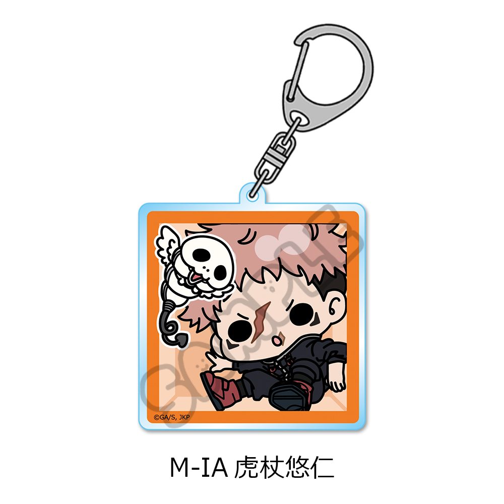 呪術廻戦 第3期 死滅回游 第3弾 アクリルキーホルダー M-IA 虎杖悠仁 ("Jujutsu Kaisen" Season 3 Culling Game Vol. 3 Acrylic Key Chain M-IA Itadori Yuji)