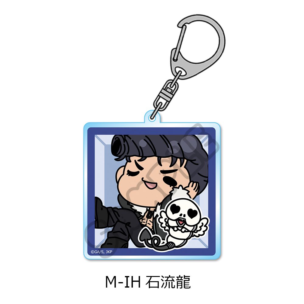 呪術廻戦 第3期 死滅回游 第3弾 アクリルキーホルダー M-IH 石流龍 ("Jujutsu Kaisen" Season 3 Culling Game Vol. 3 Acrylic Key Chain M-IH Ishigori Ryu)
