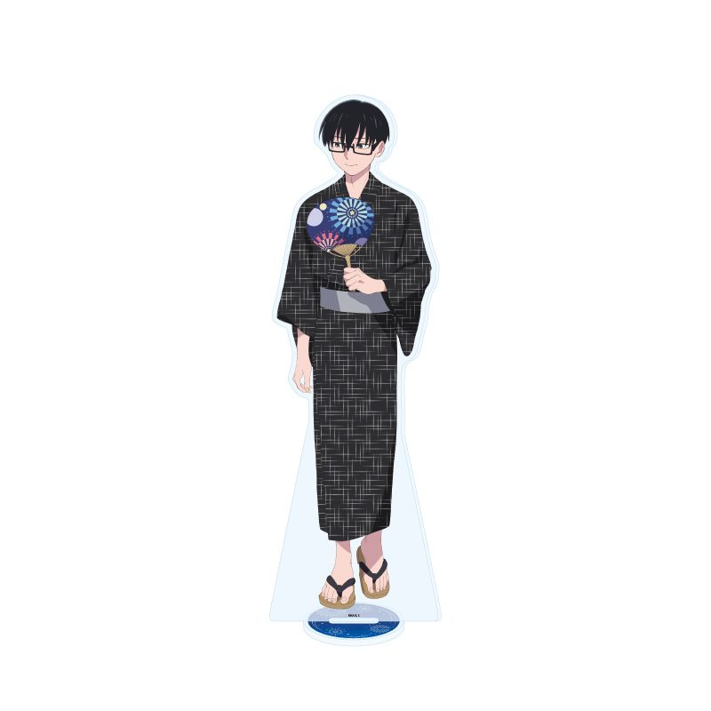BIGアクリルスタンド 正反対な君と僕 02 谷 夏祭りVer.(描き下ろしイラスト) (Big Acrylic Stand "You and I are Polar Opposites" 02 Tani Summer Festival Ver. (Original Illustration))
