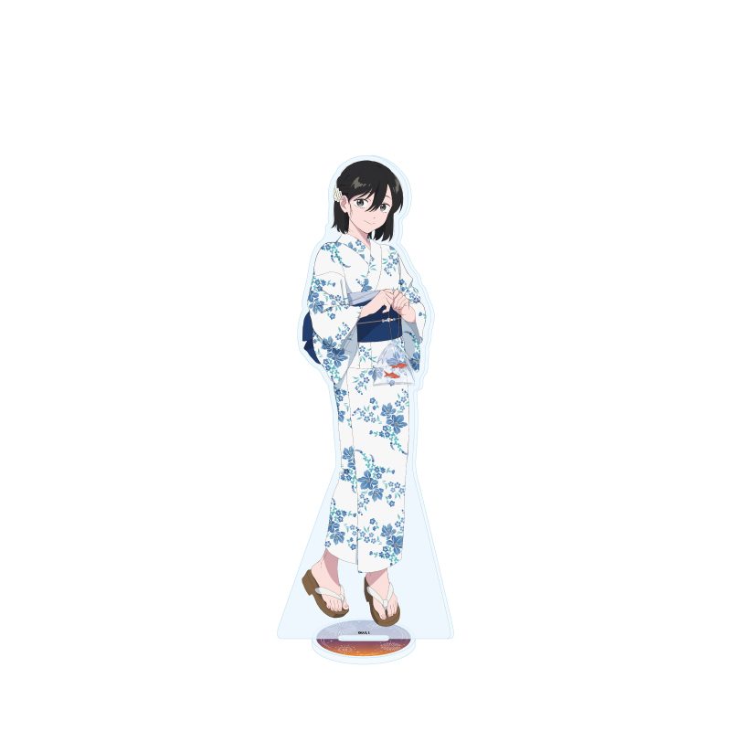 BIGアクリルスタンド 正反対な君と僕 04 西 夏祭りVer.(描き下ろしイラスト) (Big Acrylic Stand "You and I are Polar Opposites" 04 Nishi Summer Festival Ver. (Original Illustration))