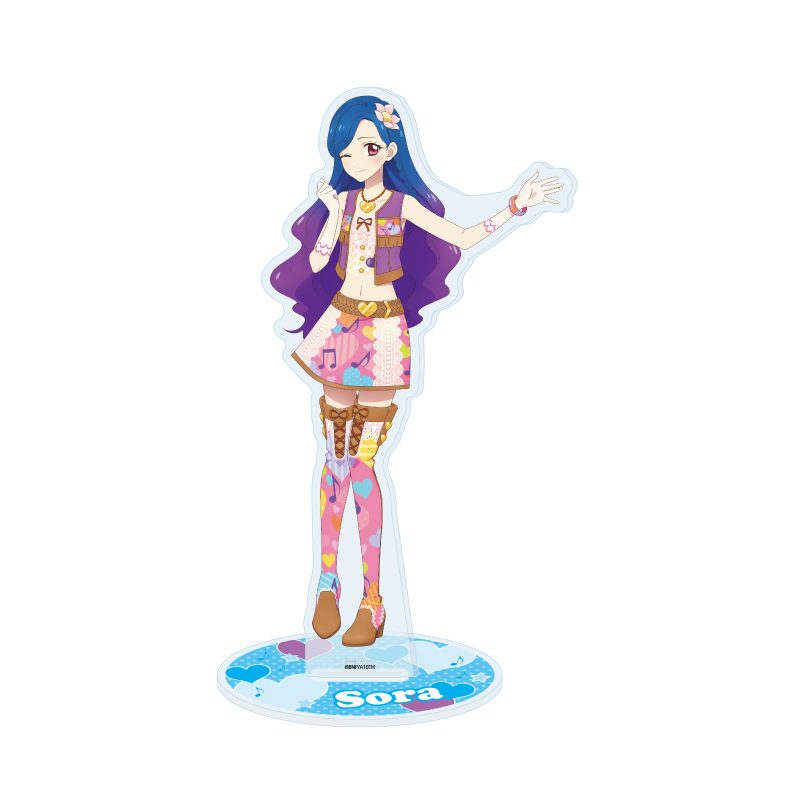 アクリルスタンド アイカツ! 29 風沢そら(描き下ろしイラスト) (Acrylic Stand "Aikatsu!" 29 Kazesawa Sora (Original Illustration))