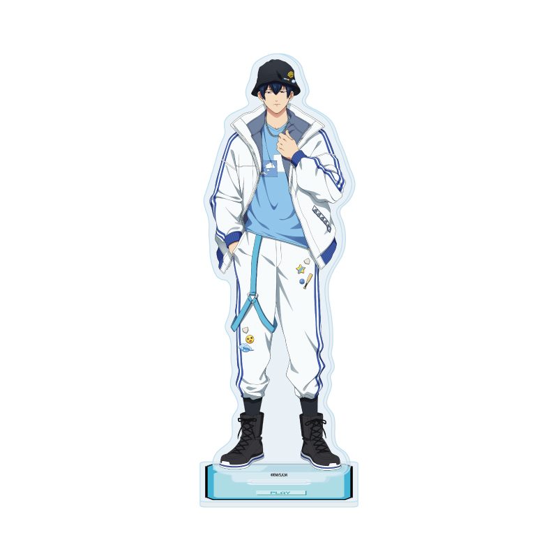アクリルスタンド 忘却バッテリー 28 清峰葉流火 原宿ファッション風Ver.(描き下ろしイラスト) (Acrylic Stand "Oblivion Battery" 28 Kiyomine Haruka Harajuku Fashion Style Ver. (Original Illustration))