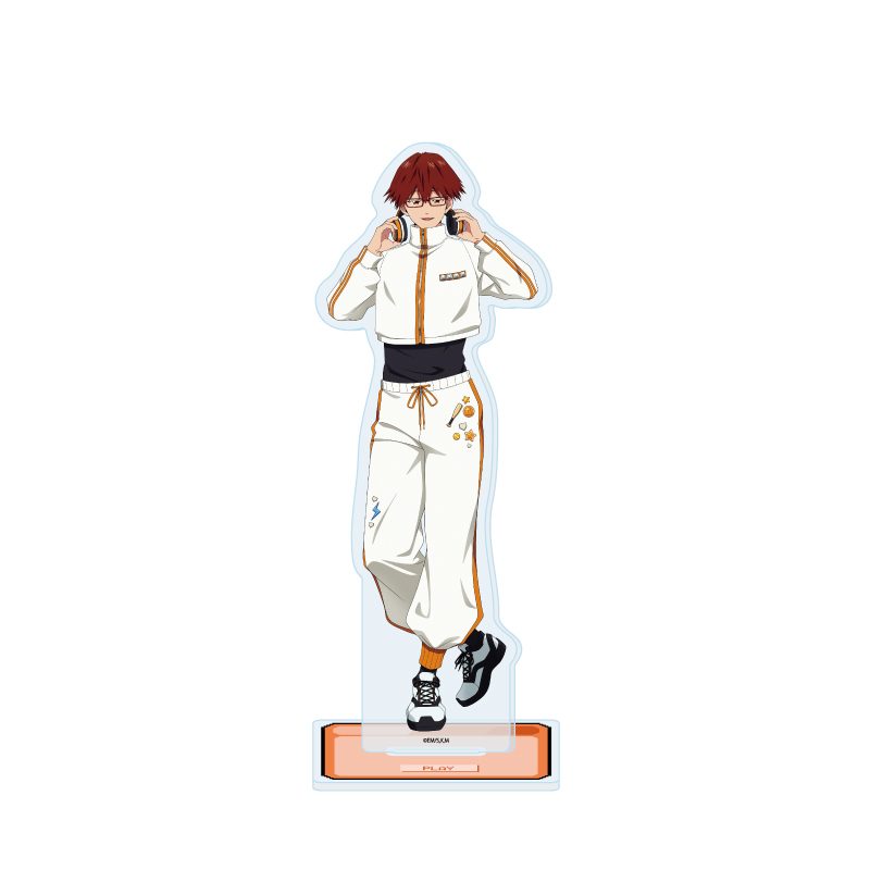 アクリルスタンド 忘却バッテリー 31 千早瞬平 原宿ファッション風Ver.(描き下ろしイラスト) (Acrylic Stand "Oblivion Battery" 31 Chihaya Shunpei Harajuku Fashion Style Ver. (Original Illustration))