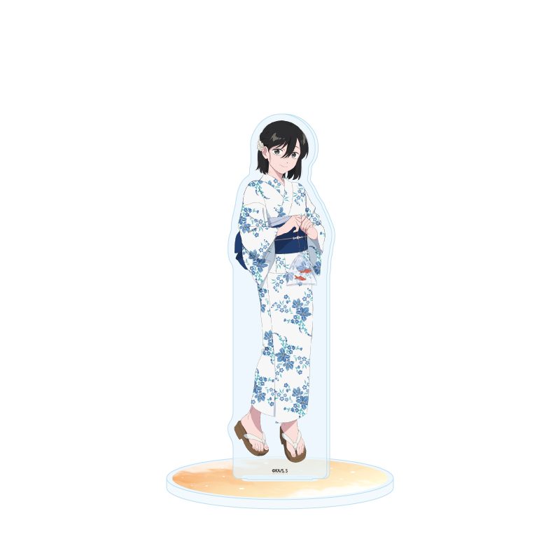 アクリルスタンド 正反対な君と僕 10 西 夏祭りVer.(描き下ろしイラスト) (Acrylic Stand "You and I are Polar Opposites" 10 Nishi Summer Festival Ver. (Original Illustration))
