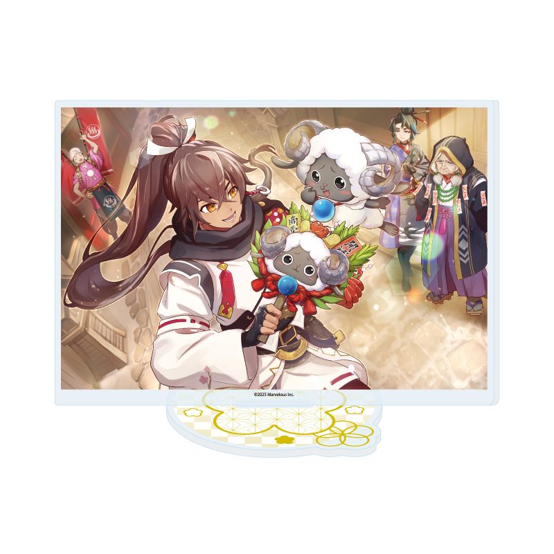 アクリルスタンド 龍の国 ルーンファクトリー 11 A(公式イラスト) (Acrylic Stand "Rune Factory: Guardians of Azuma" 11 A (Official Illustration))