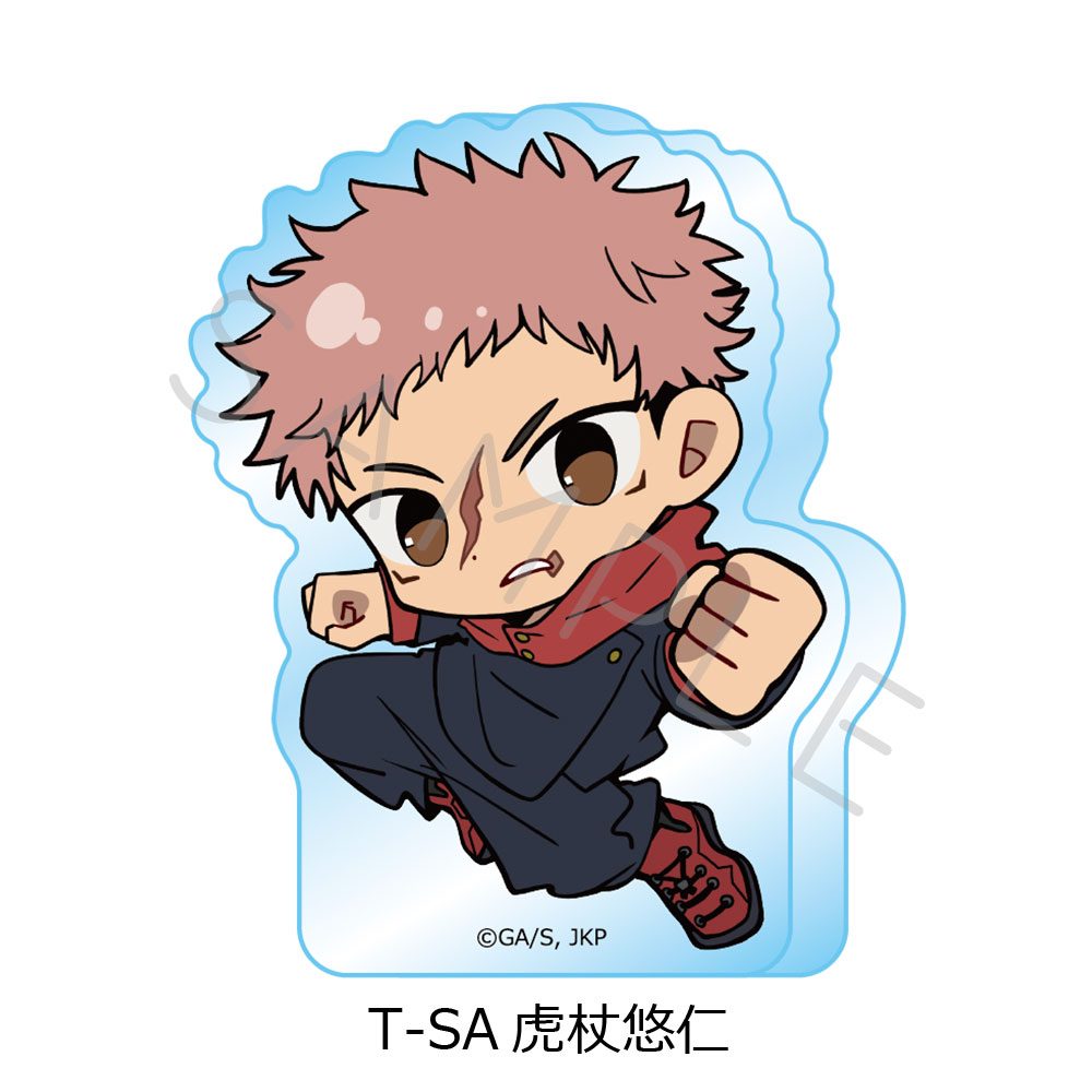 呪術廻戦 第3期 死滅回游 第4弾 アクリルミニブロック T-SA 虎杖悠仁 ("Jujutsu Kaisen" Season 3 Culling Game Vol. 4 Acrylic Mini Block T-SA Itadori Yuji)