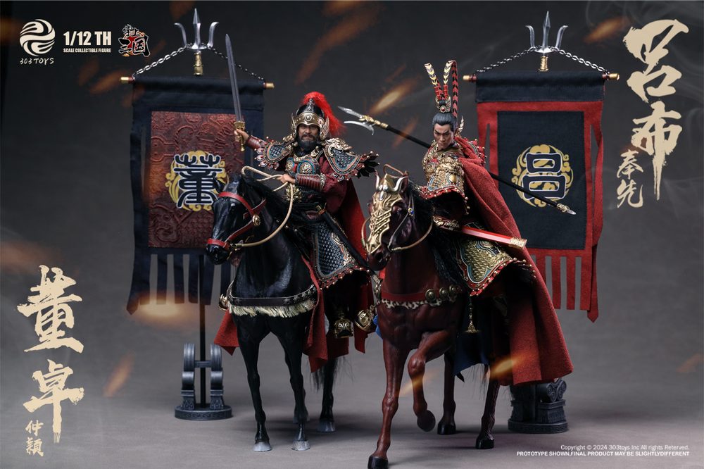 303TOYS 掌中三国志 SG013B 1/12スケール可動フィギュア 3体セット (303TOYS POCKET THREE KINGDOMS SG013B 1/12 SCALE ACTION FIGURE SET OF THREE)