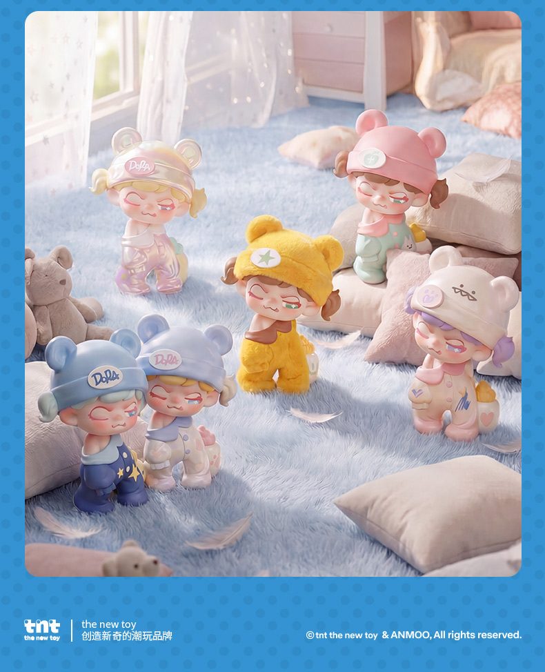 TNT SPACE Baby Dora 妙に可愛いひとときシリーズ ミニトレーディングフィギュア (TNT SPACE BABY DORA QUIRKY CUTE MOMENTS SERIES MINI TRADING FIGURE)