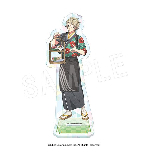 A3! ホロアクリルフィギュアスタンド 和風カフェVer. 三好一成 ("A3!" Hologram Acrylic Figure Stand Japanese Style Cafe Ver. Miyoshi Kazunari)