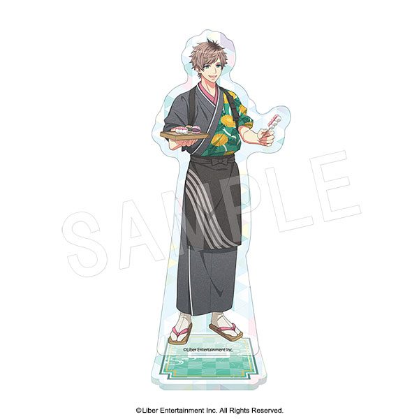 A3! ホロアクリルフィギュアスタンド 和風カフェVer. 皆木綴 ("A3!" Hologram Acrylic Figure Stand Japanese Style Cafe Ver. Minagi Tsuzuru)