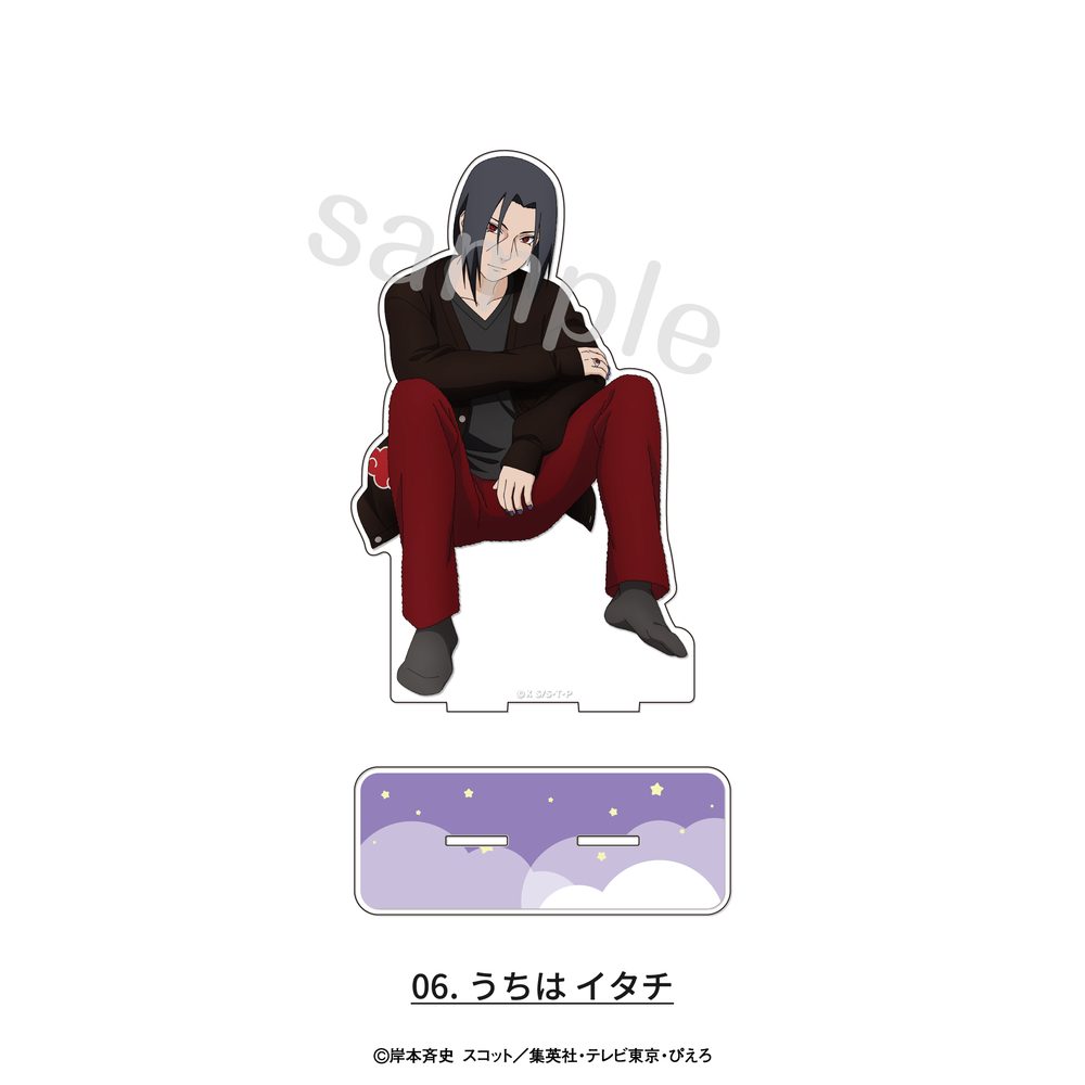 NARUTO-ナルト- 疾風伝 アクリルスタンド 描き下ろしパジャマVer. 06 うちはイタチ ("NARUTO -Shippuden-" Acrylic Stand Original Illustration Pajamas Ver. 06 Uchiha Itachi)