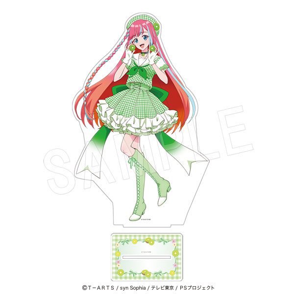 プリティーシリーズ BIGアクリルスタンド Fruits gingham Ver. 陽比野まつり ("Pretty" Series Big Acrylic Stand Fruits Gingham Ver. Hibino Matsuri)