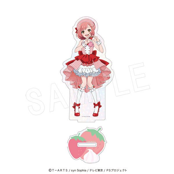プリティーシリーズ ホロアクリルフィギュアスタンド Fruits gingham Ver. 彩瀬なる ("Pretty" Series Hologram Acrylic Figure Stand Fruits Gingham Ver. Ayase Naru)