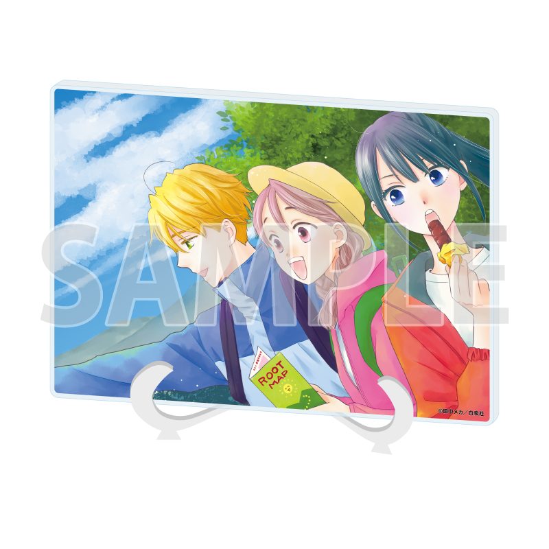 アクリルアートボード A5サイズ LaLaオールスターカレンダー 13 花はことりを好きすぎる (Acrylic Art Board A5 Size LaLa All-Star Calendar 13 "Hana wa Kotori o Sukisugiru")