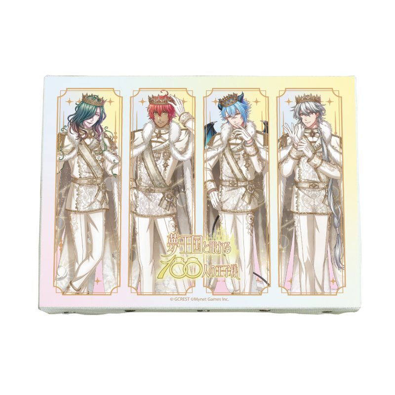 キャンバスボード 夢王国と眠れる100人の王子様 25 集合デザインB(公式イラスト) (Canvas Board "100 Sleeping Princes and the Kingdom of Dreams" 25 Group Design B (Official Illustration))