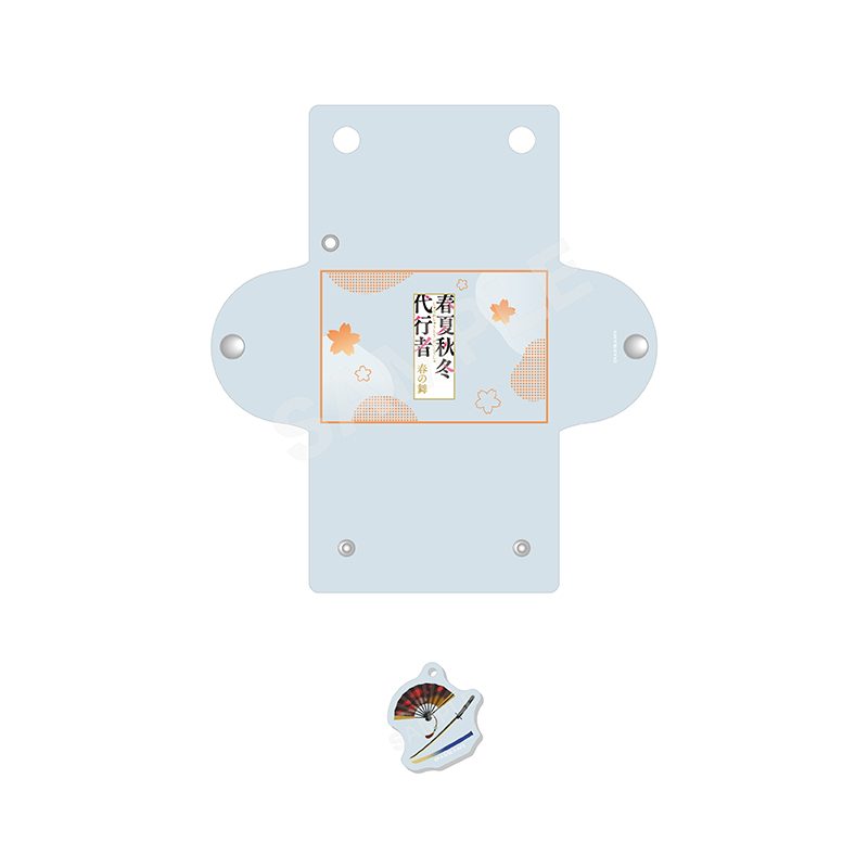 春夏秋冬代行者 春の舞 チャーム付きクリアマルチケース 03 秋 ("Agents of the Four Seasons: Dance of Spring" Clear Multi Case with Charm 03 Autumn)