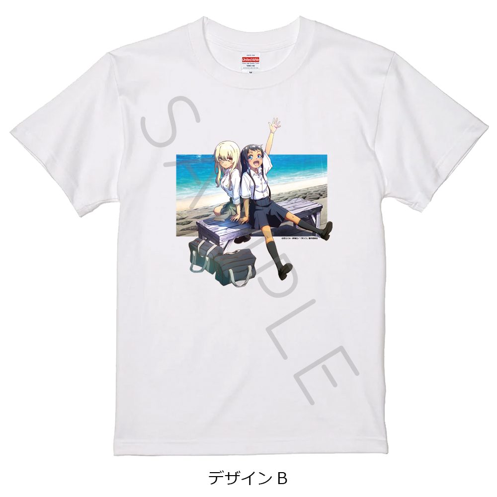沖縄で好きになった子が方言すぎてツラすぎる Tシャツ デザインB ホワイト Sサイズ ("Okitsura: Fell in Love with an Okinawan Girl, but I Just Wish I Know What She's Saying" T-shirt Design B White (S Size))
