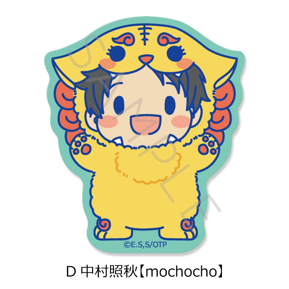 沖縄で好きになった子が方言すぎてツラすぎる クリアステッカー D 中村照秋 mochocho ("Okitsura: Fell in Love with an Okinawan Girl, but I Just Wish I Know What She's Saying" Clear Sticker D Nakamura Teruaki mochocho)