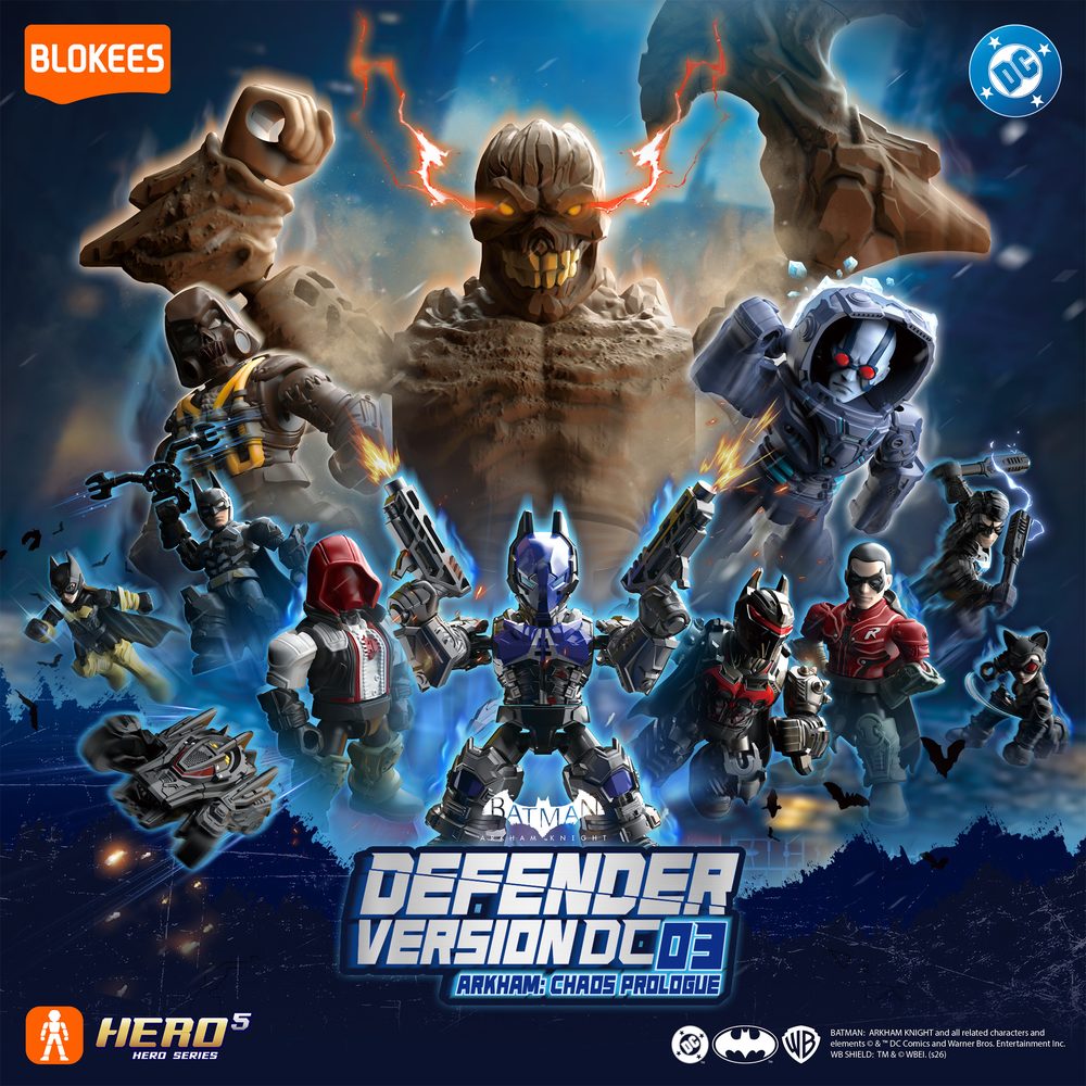 Blokees DC DV03-アーカム:カオス・プロローグ (Blokees DC Defender Version 03-ARKHAM: CHAOS PROLOGUE)