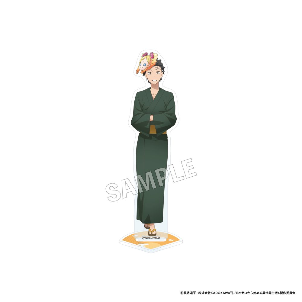 Re:ゼロから始める異世界生活 アクリルスタンドフィギュア お祭りVer. スバル ("Re:Zero kara Hajimeru Isekai Seikatsu" Acrylic Stand Figure Festival Ver. Subaru)